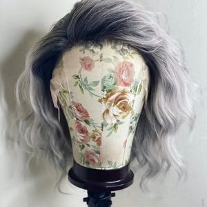 Grey Ombre Wig 14"